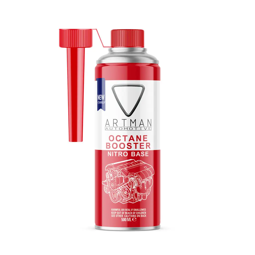مکمل بنزین آرتمن 500 میلی لیتر درب پلاستیکی Artman octan booster